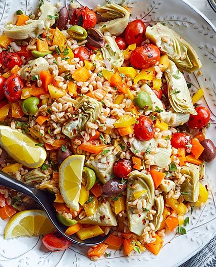 Mediterranean Farro Salad