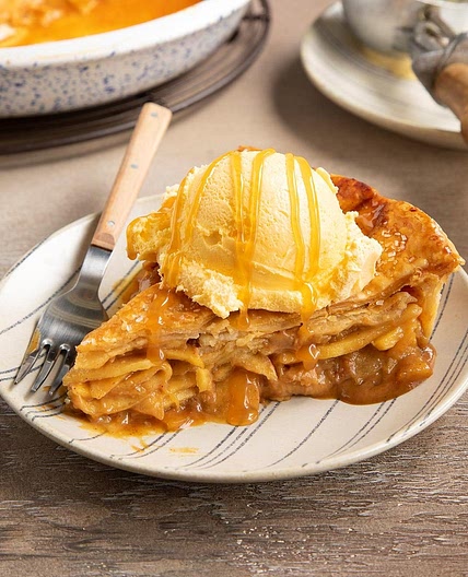 Salted Caramel Apple Pie