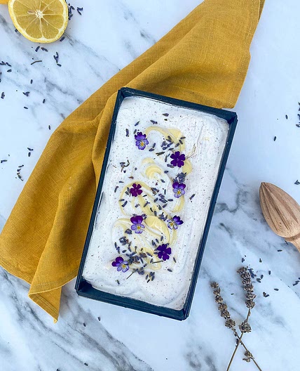 Lavender Lemon Ice Cream Recipe