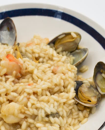 Risotto di Mare - Shrimp and Clam Seafood Risotto