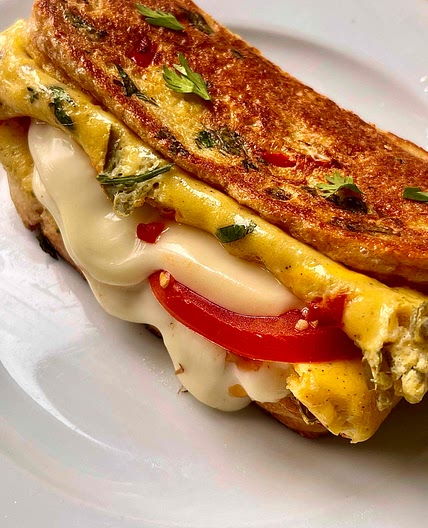 Jalapeño egg cheese sandwich 