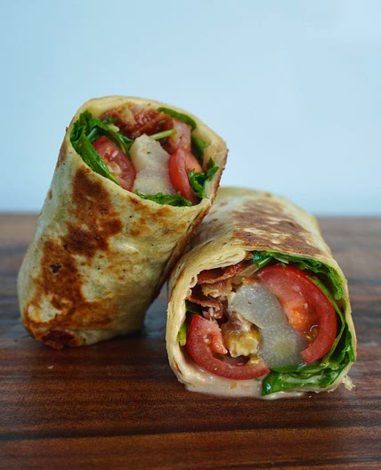 Asparagus burrito