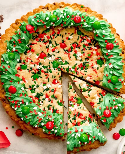 Christmas Cookie Cake