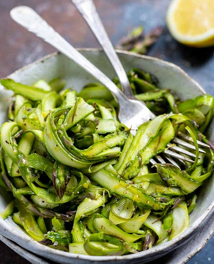 Shaved Asparagus Salad Recipe