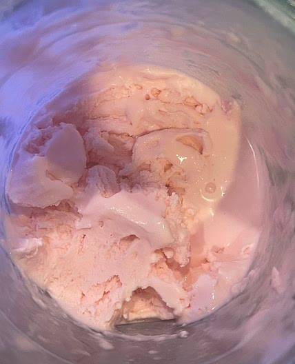 Rose icecream by Sanya