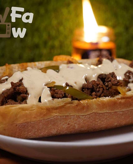 Homemade Philly Cheesesteak