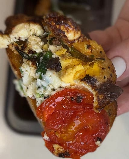 Air fryer Baked Eggs