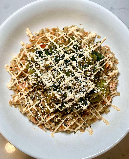 Salmon Quinoa Bowl