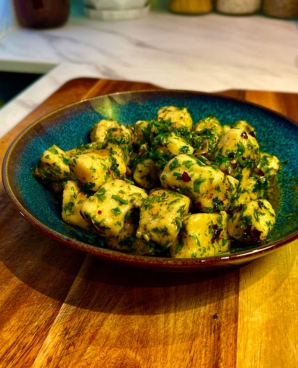 Garlic & Parsley Gnocchi