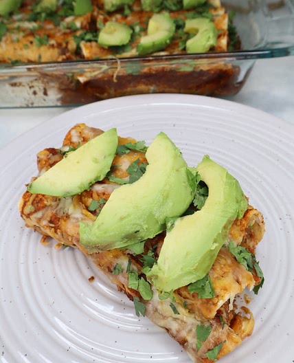 Chicken & Black Bean Enchiladas