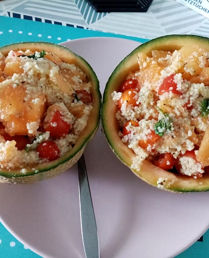 Taboulé mit Melone