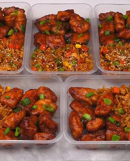 Teriyaki Chicken Fried Rice