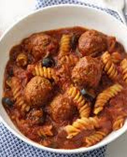 Pasta and Meatballs
