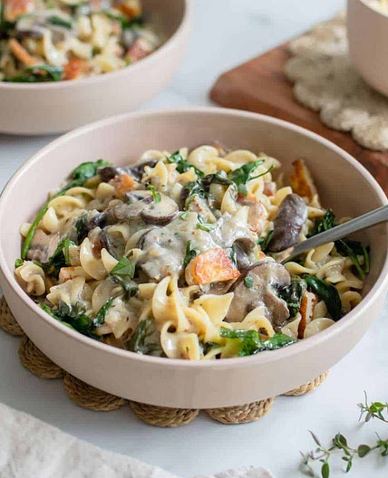 Halloumi Stroganoff