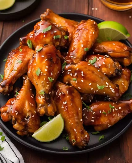 Honey Sriracha Chicken Wings