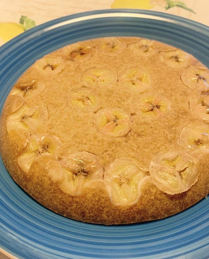 Banana and Barley Rice Cooker Cake