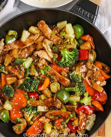Pork Tenderloin Stir Fry