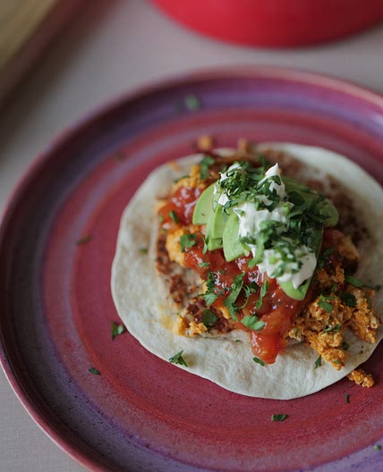 Smashed Breakfast Taco - Low Calorie