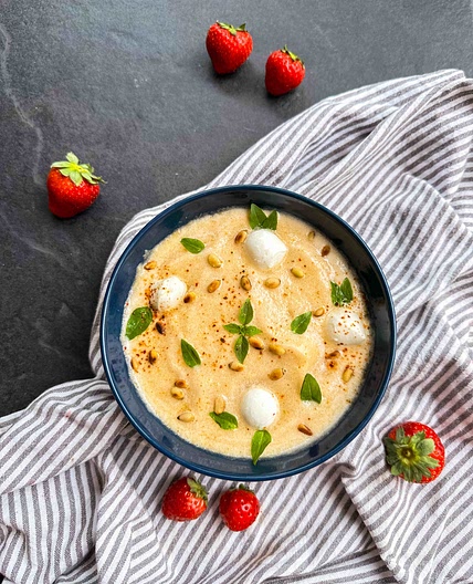 Soupe de melon glacée ❄️