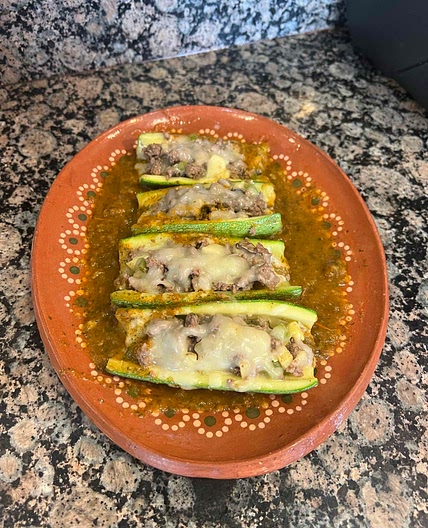 CALABACITAS RELLENAS