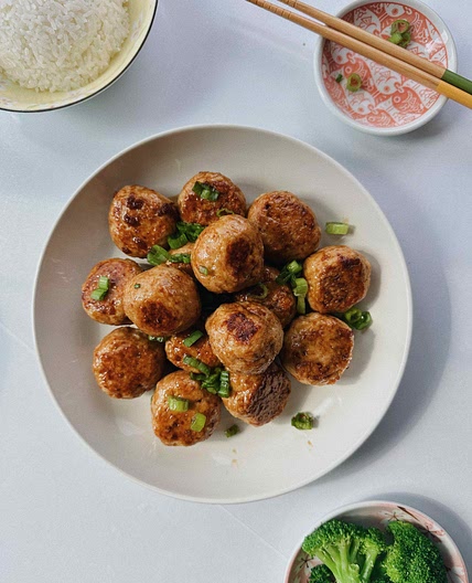 Teriyaki Chicken Meatballs