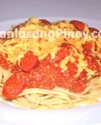 Jollibee Style Spaghetti