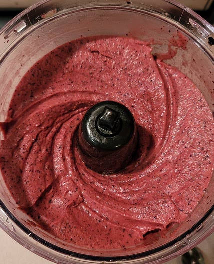 Lemon Blueberry Sorbet