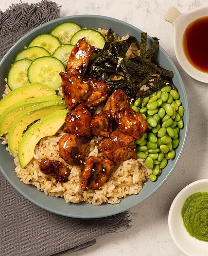 Chicken Poke Bowl