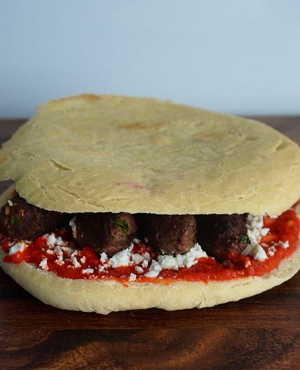 Cevapcici sandwich