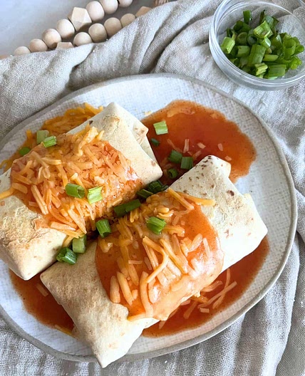 Air Fryer Chimichangas
