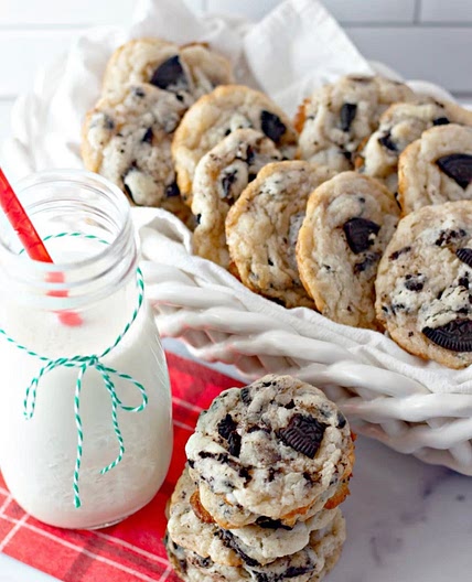 Oreo Cheesecake Cookies