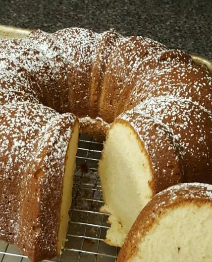 Easy Cream Cheese Pound Cake