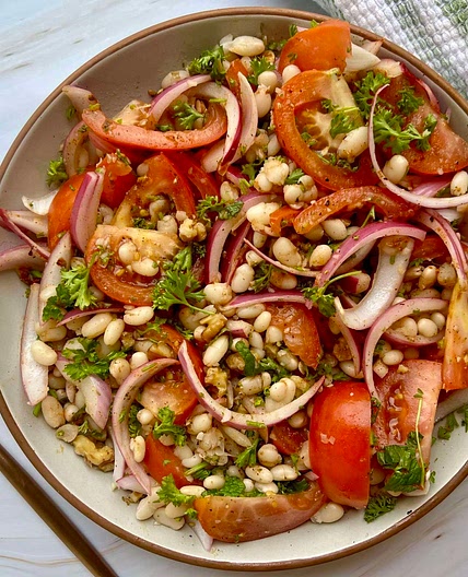 Navy Bean Piyaz