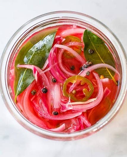 Pickled Red Onions 
