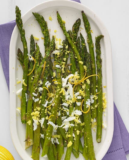 Lemony Broiled Asparagus