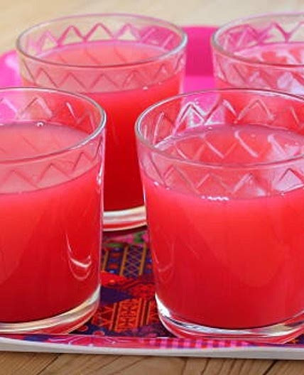 клюквенный кисель