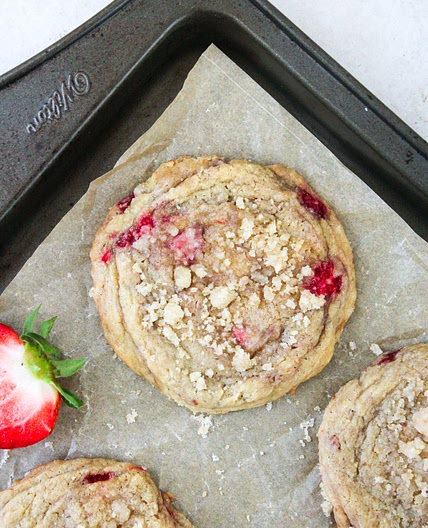 Strawberry Shortcake Cookies