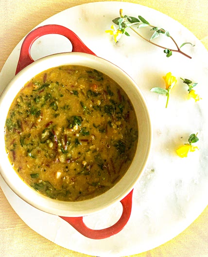 Spinach mash