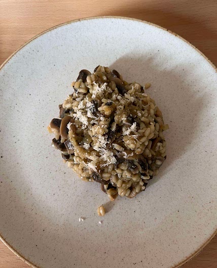Mum’s Mushroom Risotto