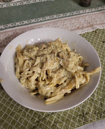 Pasta with Gorgonzola sauce