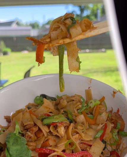 BAYOU DRUNKEN NOODLES