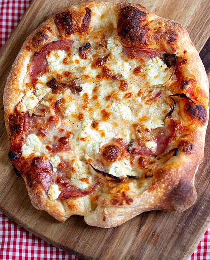 Salami Pizza Recipe