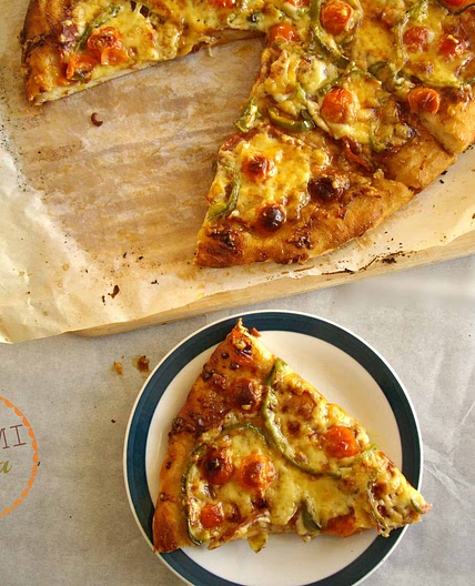 Salami Pizza
