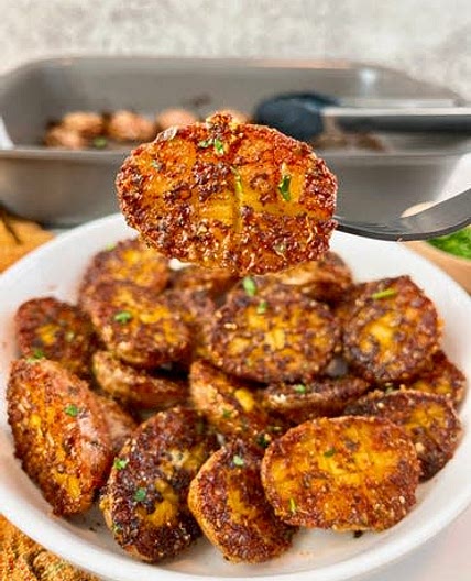 Crispy Parmesan Roasted Potatoes