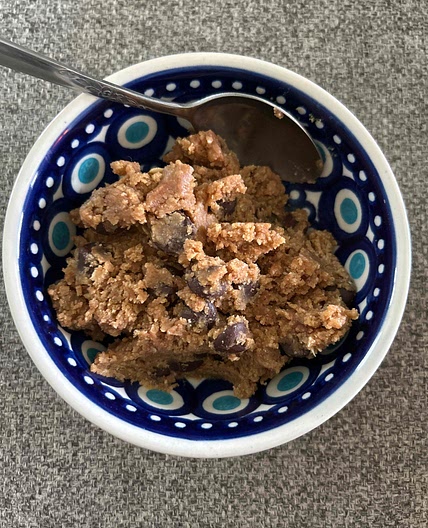 Healthy Edible Cookie Dough 
