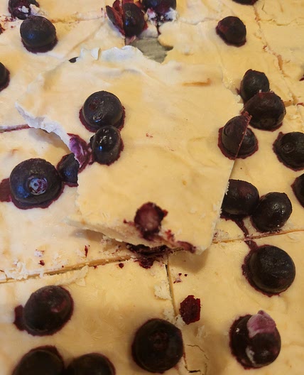 Blueberry Yogurt Bark