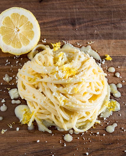 how to make PASTA AL LIMONE