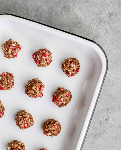 Pomegranate Bliss Balls