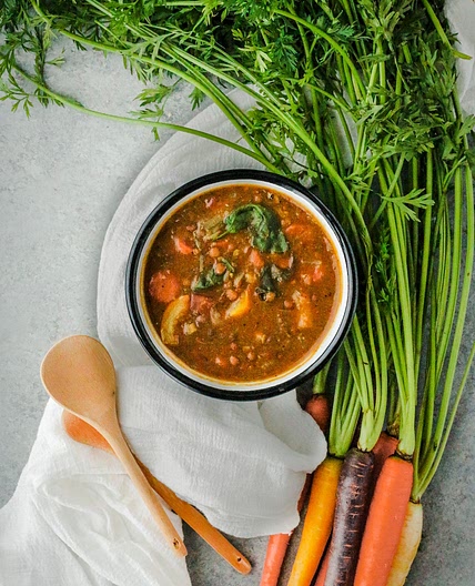 Hearty Vegan Lentil Soup