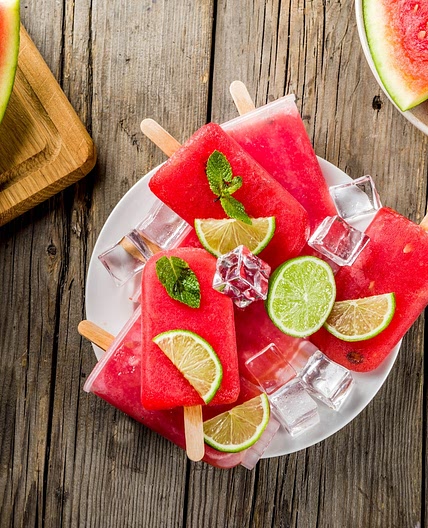 Watermelon Popsicles